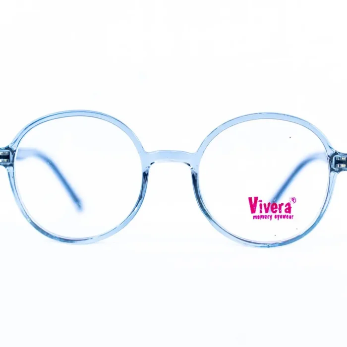 Lunette de vue enfant Vivera grise – vue de face | Luxe Optique Dakar.webp