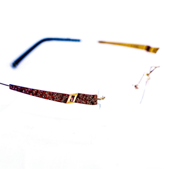 Lunette Flair rose rectangulaire – Luxe Optique Lunette Flair rose rectangulaire – Luxe Optique