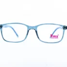 Lunette de vue enfant Vivera rectangulaire – vue de face – Luxe Optique VDN.webp
