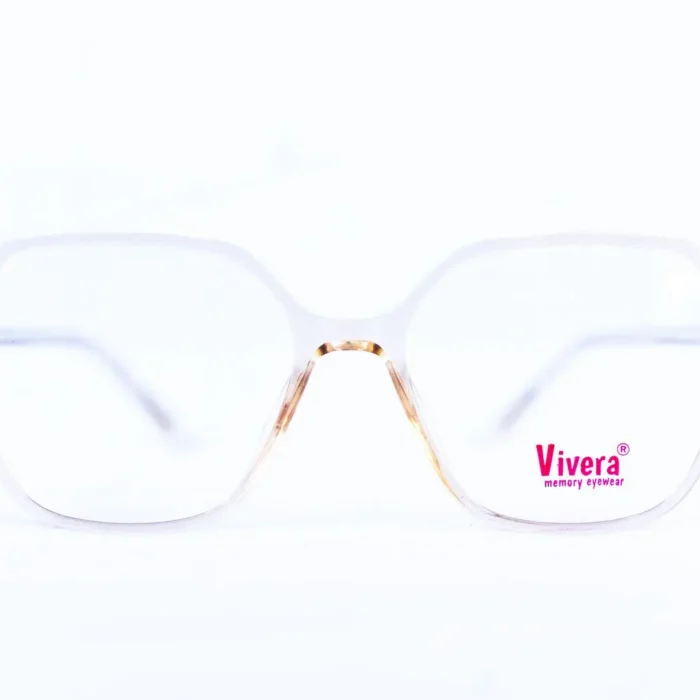 vue de face - Lunette de vue femme Vivera beige transparent - Luxe Optique VDN.webp vue de face - Lunette de vue femme Vivera beige transparent - Luxe Optique VDN.webp