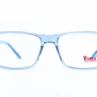 Lunette de vue homme Vivera grise – vue de face | opticien Dakar.webp