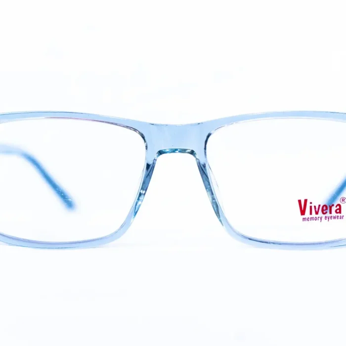 Lunette de vue homme Vivera grise – vue de face | opticien Dakar.webp