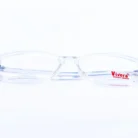 Monture Vivera femme beige transparent – style léger et confortable | Boutique Luxe Optique.webp