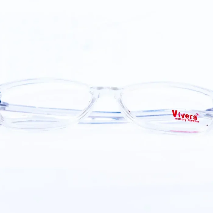 Monture Vivera femme beige transparent – style léger et confortable | Boutique Luxe Optique.webp