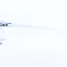 Vue latérale des lunettes Vivera rectangulaires | Luxe Optique Dakar.webp