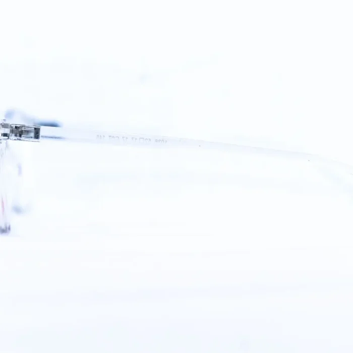 Vue latérale des lunettes Vivera rectangulaires | Luxe Optique Dakar.webp