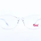 Lunette de vue femme Vivera beige – vue de face | Luxe Optique VDN.webp