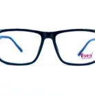 Lunette de vue homme Vivera noire carrée – vue de face.webp