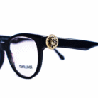 Roberto Cavalli monture optique bleu – vue de profil