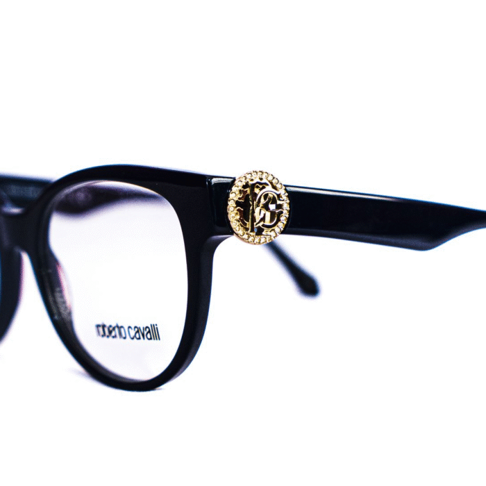 Roberto Cavalli monture optique bleu – vue de profil Roberto Cavalli monture optique bleu – vue de profil