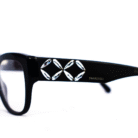 Monture Swarovski noire carrée femme – Vue élégante