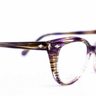 Lunette papillon Swarovski violette – LUXE OPTIQUE Fann