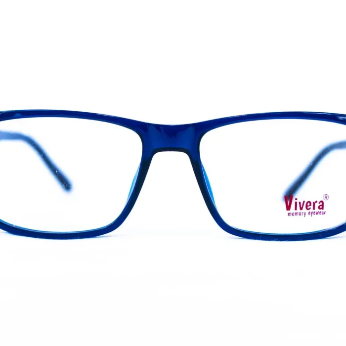 Lunette de vue homme Vivera recttangulaire – vue de face, Luxe Optique Dakar.webp