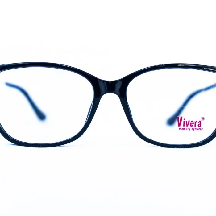 Lunette de vue femme Vivera papillon noir – vue de face.webp