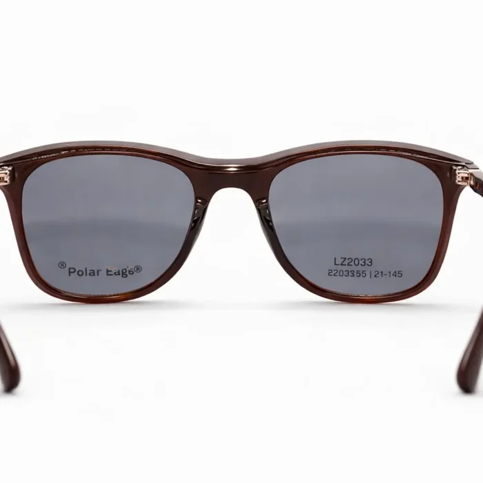 Lunette de vue homme Polar Eagle avec clip solaire – optique Mermoz Dakar.webp